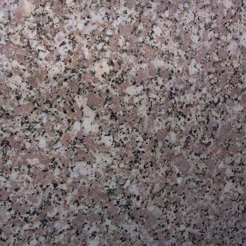 Roza Elnasr granite slab face, photographed for the factory catalog — mid-toned grey overall.