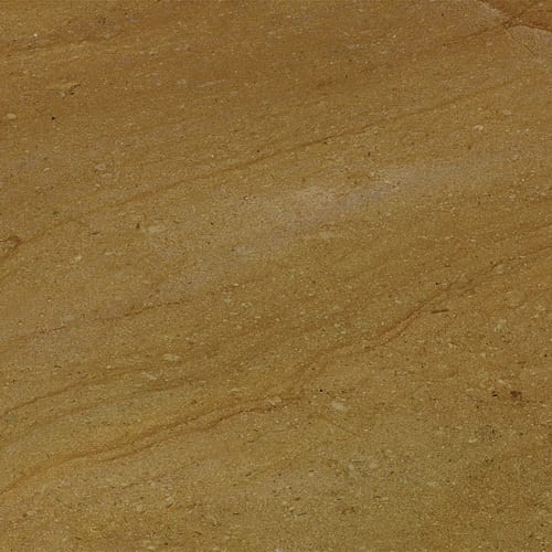 Golden Sinai marble slab face, photographed for the factory catalog — mid-toned brown overall.