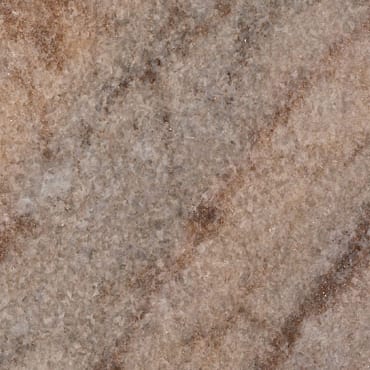 Cioccolato Brazil marble slab face, photographed for the factory catalog — mid-toned warm beige overall.