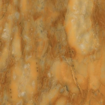 Giallo Siena Chiaro marble slab face, photographed for the factory catalog — mid-toned amber overall.